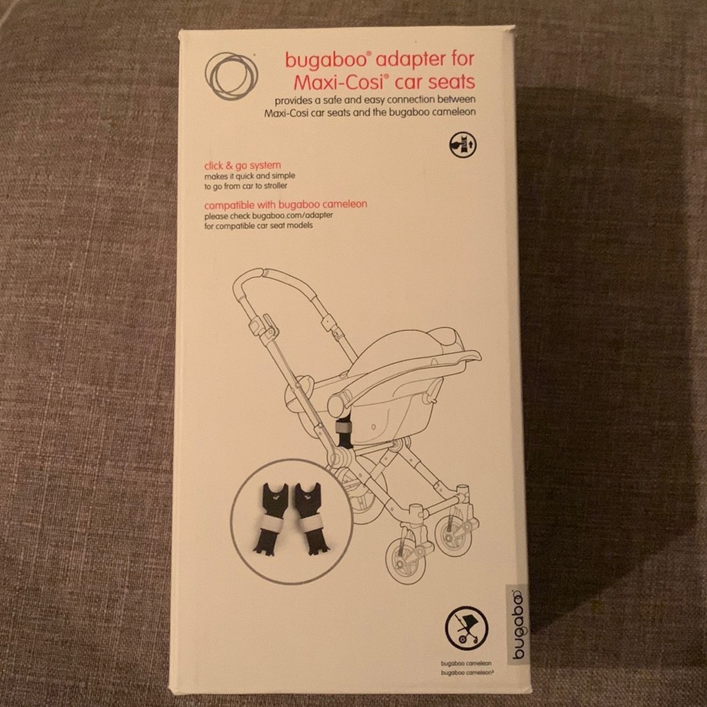 Bugaboo car seat adapters for maxi cosi